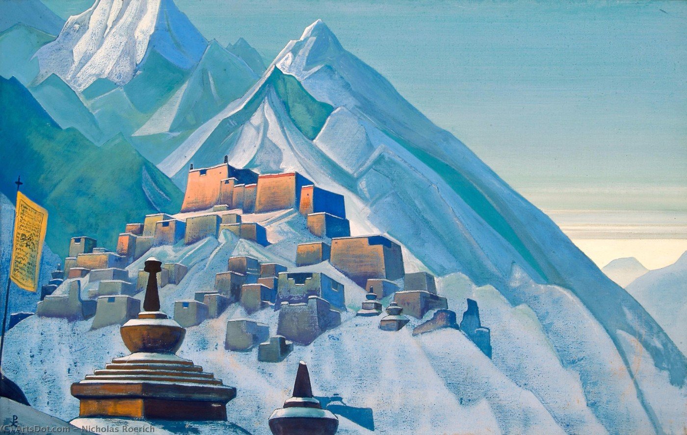 Tibet - Art Prints by Nicholas Roerich